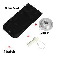 Pochette de téléphone portable verrouillable avec écran tactile, anti-caméra, pour événements de mariage, avec logo personnalisé