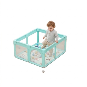 N1 PPE 120cm Corral Para bebes รั้วกั้นเด็กเล่นขนาดใหญ่ตาข่ายนุ่มระบายอากาศพับเก็บได้คอกเด็กเล่นปากกาสำหรับเด็กทารก - Product Image 2