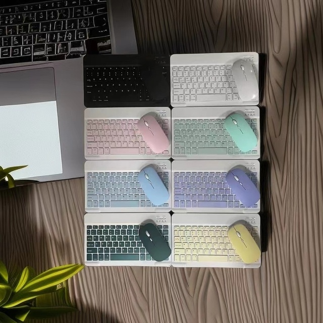 Wireless External Mini BT Keyboard for Mobile Phones Tablets Ipads Miaokong Keyboard Teclado Customizable Language