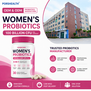 Probiotici Femminili da 300 Miliardi di CFU con Mirtillo Rosso e Prebiotici |   <span class=keywords><strong>Capsule</strong></span> con Etichetta Privata OEM/ODM - Product Image 6