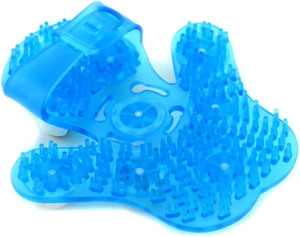 背中の体の脚と足の使用のための回転ローラーパーム型フィットネスマッサージャーを備えたセルライトスムージングマッサージミット - Product Image 4