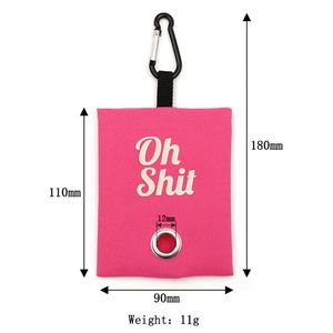 Dispensador de Bolsas para Excrementos de Perro de Lona, Contenedor Portátil para Bolsas de Recogida de Excrementos de Perro, Soporte para Bolsas de Basura para Mascotas al Aire Libre - Product Image 2