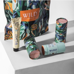 กล่องบรรจุภัณฑ์ทรงกระบอกทำจากกระดาษรีไซเคิลสำหรับใส่เครื่องสำอางน้ำหอมบรรจุภัณฑ์สำหรับใส่ชาและลูกกวาด - Product Image 3