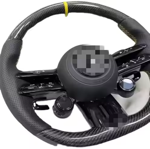 <span class=keywords><strong>Volant</strong></span> en fibre de carbone pour Mercedes Benz A35 <span class=keywords><strong>A45</strong></span> C63 C43 E53 E63 G63 G500 G55 <span class=keywords><strong>AMG</strong></span> GT S63 GLE GLS GLA <span class=keywords><strong>Volant</strong></span> OLED - Product Image 3