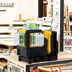 Profesyonel Endüstriyel DIY Yeşil Işınlı Li-Ion Bataryalı Yüksek Hassasiyetli 5 Noktalı Kendinden Tesviyeli İnşaat Tadilat Lazer Seviyesi - Product Image 2