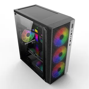 Atx Case Computer Game All Glass Game Computer Case Tower With Unique Design