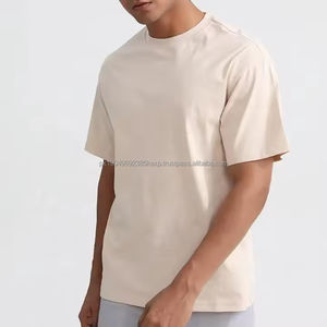 Camiseta de Hombre de Algodón 100% Tejido de Punto, Cuello Redondo, Tejido Grueso de 300g, Corte Holgado, Antiarrugas y Transpirable, con Estampado Personalizado - Product Image 4