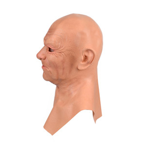 Masques de visage en latex sur le thème de l'horreur pour <span class=keywords><strong>la</strong></span> fête de <span class=keywords><strong>la</strong></span> <span class=keywords><strong>nuit</strong></span> surprise d'<span class=keywords><strong>Halloween</strong></span>, l'ancien homme - Product Image 6