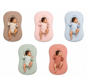 Último Modelo de Cuna para Bebé con Estándar de Seguridad CPSC, Nido para Bebé para Estar Boca Abajo, Cojín de Soporte Infantil de Algodón Orgánico - Product Image 4