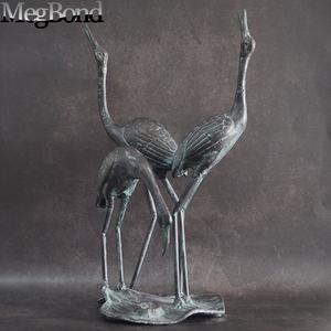 Gietijzeren Tuin Metalen Vogelkraan Ornament Voor Huisdecoratie - Product Image 5