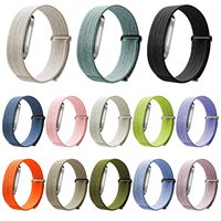 Bandjoy OEM Vente en gros Officiel Bracelets de montre en nylon tressé de remplacement, accessoires de bracelet de sport pour Hume Band 2.0