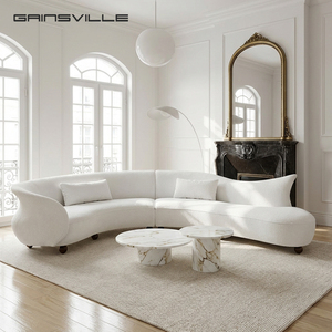 Sofá Seccional Curvo Premium |   Muebles de Diseño Personalizables para Proyectos de Alta Gama - Product Image 1