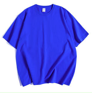 Camisetas de peso pesado para mujer, camiseta informal para mujer, camiseta de gran tamaño, camiseta en blanco de algodón 100% transpirable para mujer para Unisex - Product Image 4