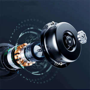 Ventilateur de conduit en ligne à pales en plastique silencieuses de 4 pouces <span class=keywords><strong>Extracteur</strong></span> <span class=keywords><strong>d</strong></span>'<span class=keywords><strong>air</strong></span> Moteur en cuivre à haute vitesse Économie <span class=keywords><strong>d</strong></span>'énergie <span class=keywords><strong>D</strong></span>ébit mixte Personnalisable OEM - Product Image 5