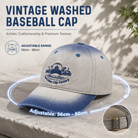 Topi Olahraga Bordir Logo Custom, Topi Vintage Grosir, Topi Baseball Katun Fitted untuk Pria dan Wanita