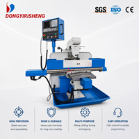 Fresadora de Torreta Horizontal CNC de 3 Ejes XK6330 GSK de Alta Calidad, Husillo Único, Trabajo Ligero, Alta Precisión, Multifuncional
