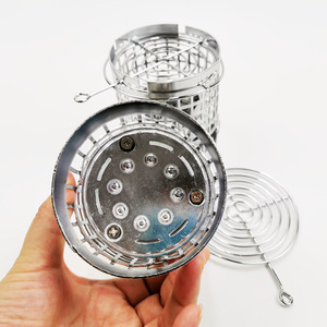 Soporte de carbón para hookah 2 en 1 de aleación de aluminio con separador, accesorios para shisha para salones de shisha, bares y cafeterías - Product Image 6