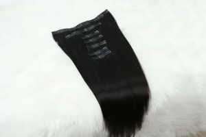 Extensiones de Cabello Humano con Clip de Alta Calidad, Invisibles, con Trama Invisible, Fáciles de Usar, Ligeras, Calidad de Salón - Product Image 5