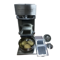 Hoge vraag naar 7/9/13mm snijmachines voor fruit & groente strips, aardappelchips en citroensap.