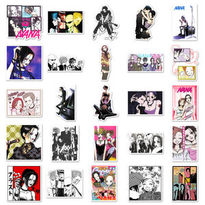 50 Uds. Pegatinas de funda de teléfono caliente de fábrica <span class=keywords><strong>Manga</strong></span> periférica decoración creativa pegatinas <span class=keywords><strong>NANA</strong></span> personalizadas baratas - Product Image 4