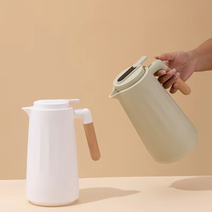 Bouteille <span class=keywords><strong>isotherme</strong></span> en verre grande capacité, conçue pour la maison, le bureau, la préparation de café et l'isolation quotidienne de l'eau. - Product Image 4
