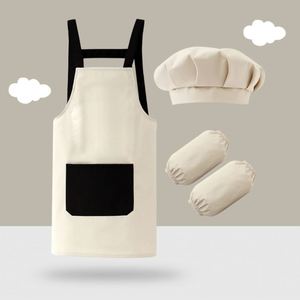 Bata de Artista sin Mangas para Niños, Impermeable, de Poliéster, con Diseño Lindo para Dibujar, Protección para Arte y Jardinería - Product Image 2