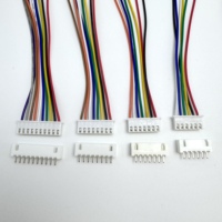 Konektor Kabel XH2.54mm Pitch Male Female Custom 2 3 4 5 6 7 8 Pin Jst Xh 2.54 Perakitan Kabel Harness Konektor
