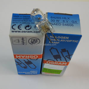 मूल नया 6v30w 64265 hlx g4 ऑप्टिकल माइक्रोस्कोप हैलोजन टंगस्टन नडेड 54606 प्रकाश बल्ब और ट्यूब - Product Image 4