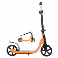 Trottinette pour enfants, trottinette à roulettes pour enfants de 6 à 8 ans avec deux roues en PU, démarrage facile