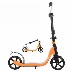 Trottinette pour enfants, trottinette à roulettes pour enfants de 6 à 8 ans avec deux roues en PU, démarrage facile - Product Image 5