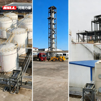 Usine de Raffinage de Pétrole Brut de Qualité Supérieure pour la Conversion du Plastique Post-Consommation en Diesel ou en Essence