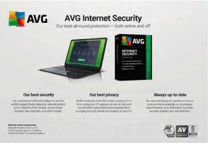 Software Antivirus de Protección de Privacidad en Línea para PC/Mac/Android/Linux, 1 DISPOSITIVO/1 AÑO, Código en Línea para AVG Internet Security 2022 - Product Image 3