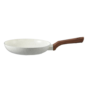 High Quality Modern <b>Ceramic</b> Marble Coated Pot <b>Pan</b> Glass Lids Bakelite Handles Non-Stick 6-Piece Aluminum Cookware Set Gas - Product Image 3