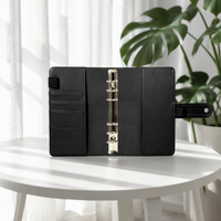 Carnet de notes rechargeable personnalisé avec système de reliure à 6 anneaux pour marques à étiquette privée