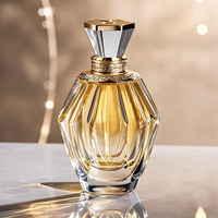 Vaporisateur de parfum de luxe de forme ronde 30ml 50ml 100ml Options de cylindre en verre avec joint pour emballage de boîtes cadeaux