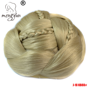 Chignons de cheveux synthétiques <span class=keywords><strong>chignon</strong></span> <span class=keywords><strong>rétro</strong></span> européen et américain pour femmes # J18 - Product Image 5