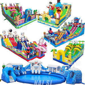 Parc aquatique gonflable de trampoline <span class=keywords><strong>d</strong></span>'enfants de glissière de piscine <span class=keywords><strong>d</strong></span>'usine de la Chine pour le commerce <span class=keywords><strong>d</strong></span>'enfants - Product Image 2