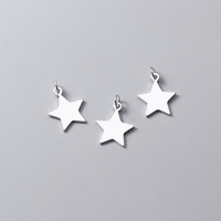 Amiee Charm Accessoires Bijoux En Gros En Argent Sterling 925 DIY Étoiles Pendentifs