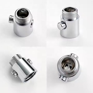 NZMAN Chrome <span class=keywords><strong>ABS</strong></span> G1/2 "душевая рукоятка и пробка для шланга, распылитель для биде, выключатель запорного клапана, клапан управления потоком душа - Product Image 3