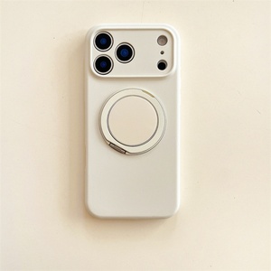 Funda Magnética con Soporte de 360° para Carga Inalámbrica para iPhone 17, 17 Air, 16, 15, 14 Pro Max, Silicona Líquida con Microfibra en el Interior - Product Image 5