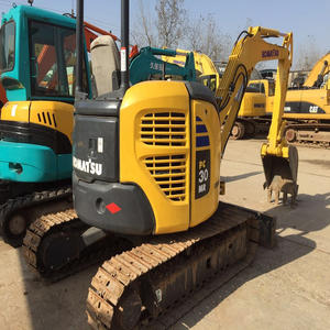 Komatsu รถขุดดินขนาดเล็ก3ตันรถตักดิน PC30สภาพที่เชื่อถือได้พร้อมเครื่องยนต์ไฮดรอลิกดั้งเดิม - Product Image 2