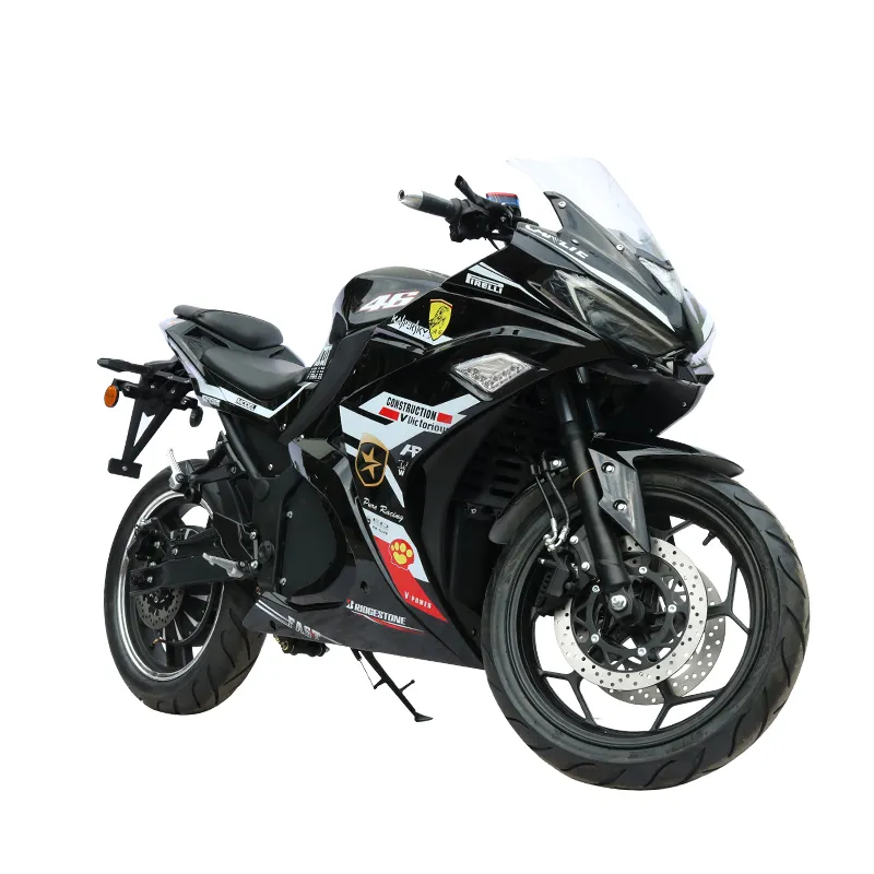 COCハブモーター付きハイパワーモーターリチウム電池鉛蓄電池電気オートバイ2000w新しいE-moped新しいE-Roller