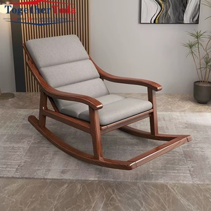 Sillón Reclinable Ergonómico Moderno de Madera, Sillón Individual Tipo Sofá, para Sala de Estar, Diseño Confortable y Elegante - Product Image 4
