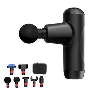 Pistola de masaje de percusión eléctrica de mano de alta calidad, masajeador muscular de espalda de tejido profundo, dispositivo para aliviar el dolor de los atletas para brazo y pierna - Product Image 3