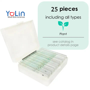 Custom Glass All <strong>Types</strong> <strong>of</strong> Microscope Prepared Slides Zoology Slides Glass Teaching Slides for Educational Use Teaching Science - Product Image 4