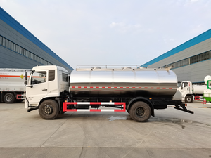 Réservoir de lait frais Dongfeng 13.5CBM, transporteur d'eau potable/lait en acier inoxydable-4x2 Diesel, Nuevo Para <span class=keywords><strong>Am</strong></span>érica <span class=keywords><strong>Del</strong></span> Sur - Product Image 4