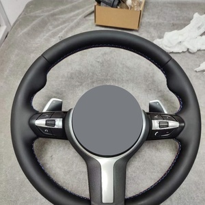 พวงมาลัยสปอร์ต M4 M5หนังแท้แบบเต็มพวงมาลัยสปอร์ตสำหรับ BMW F20 F22 F30 F31 F33 F32 F34ม. พวงมาลัยสปอร์ตหนังใหม่ทั้งคัน - Product Image 5
