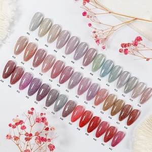 Gel de Uñas Holográfico con Purpurina OEM ODM, 84 Colores, Gel UV con Diamantes Triturados y Purpurina Láser, Sin HEMA, Proveedor de Gel para Uñas para Fiestas - Product Image 5
