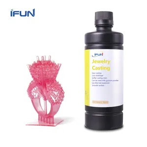 Fotopolímero de cera líquida Cera moldeable UV 405nm Resina de impresión 3D para la fabricación de joyas