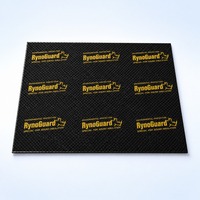 Tapis insonorisant léger en caoutchouc butyle 2mm 460x800mm, feuille de amortissement flottante pour voiture, isolation anti-vibrations, vente en gros OEM
